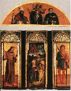 BELLINI, Giovanni Nativity Triptych china oil painting reproduction